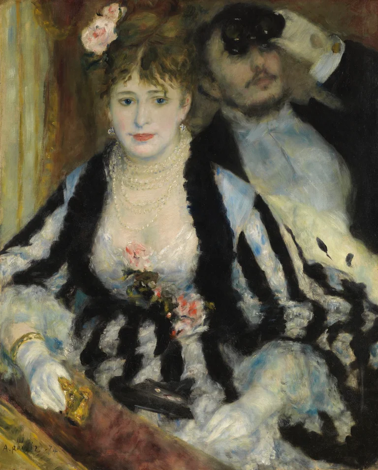Pierre-Auguste Renoir - La Loge